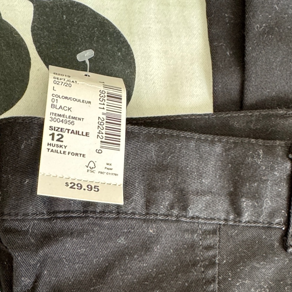 The Children's Place Black Kids Casual Bottoms